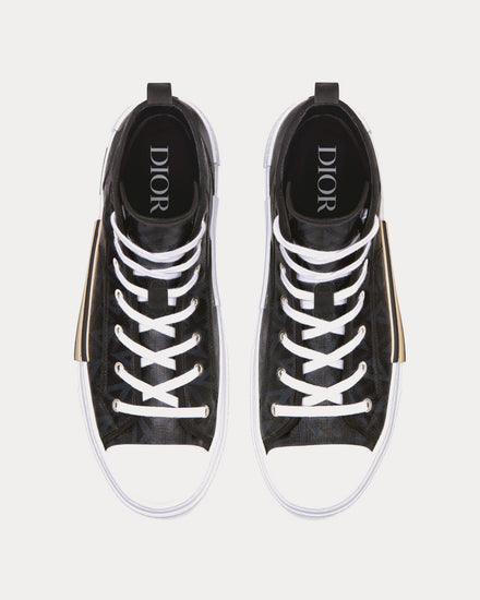 【個性が光る】ディオール B23 CD DIAMOND HIGH SNEAKERS Dior-B23-High-Top-Gray-CD-