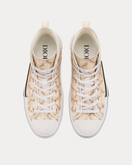 【個性が光る】ディオール B23 CD DIAMOND HIGH SNEAKERS Dior-B23-High-Top-Gray-CD-