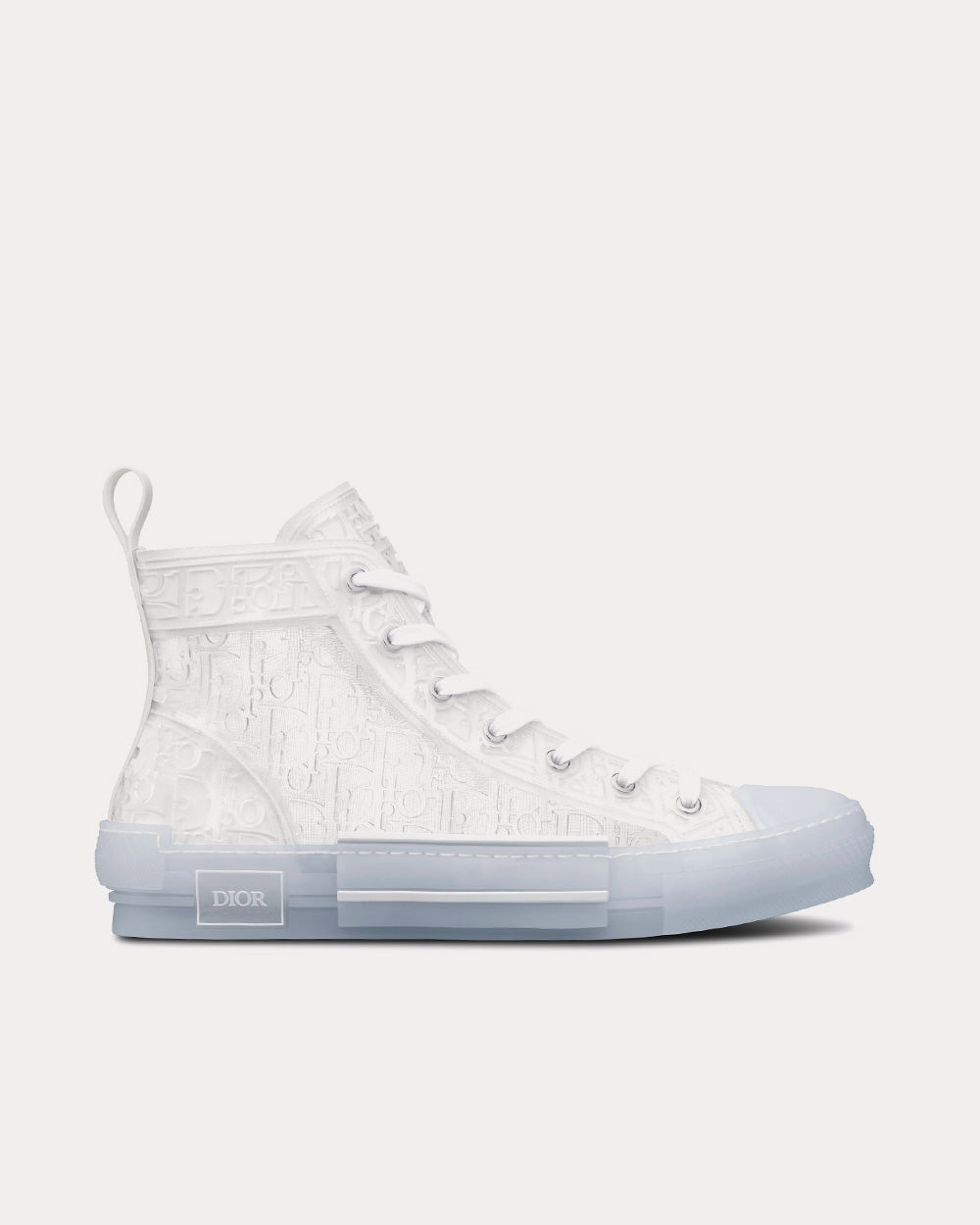 DIOR | B23 OBLIQUE TRANSPARENT HIGH SNEAKERS スニーカー CHRISTIAN DIOR Transparent Oblique B23 High Top Sneakers 36