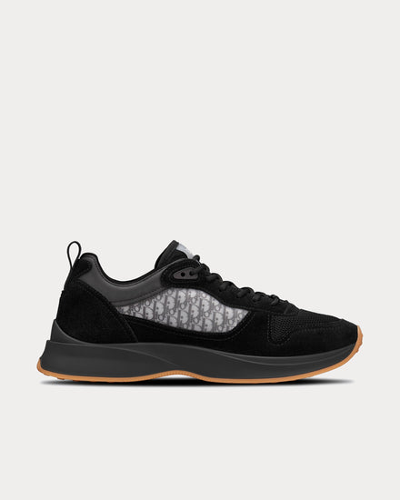 Sneakers Dior B25 Oblique Black Suede Runner Dior Men's B25