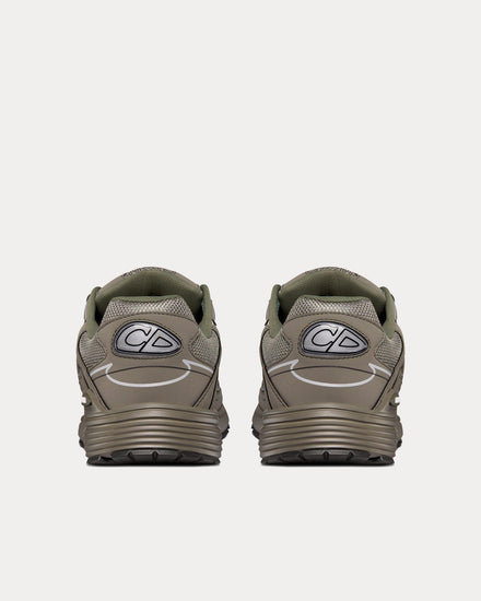 Dior B30 Olive Mesh and Technical Fabric Low Top Sneakers - 4