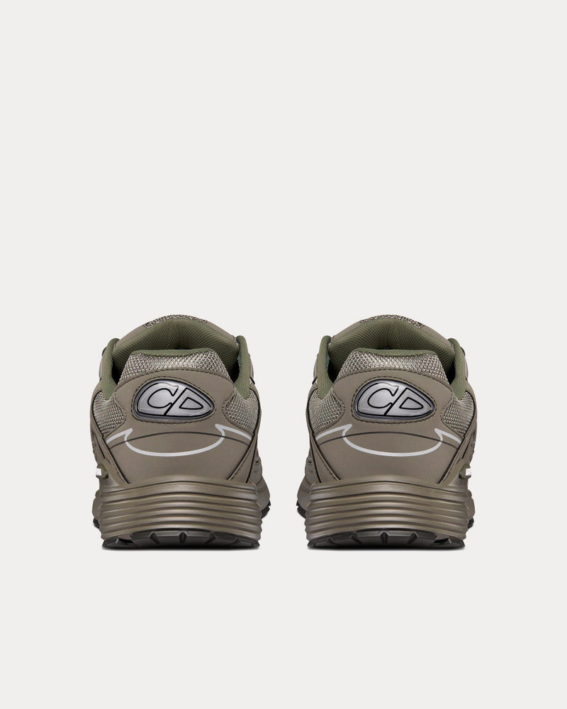 Dior B30 Olive Mesh and Technical Fabric Low Top Sneakers - 4