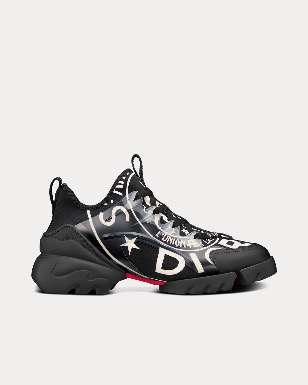 Dior Women's D-Connect Black Technical Fabric with Dior Union