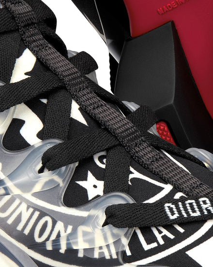 Dior Women's D-Connect Black Technical Fabric with Dior Union