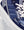 D-Player Quilted Nylon Navy Blue High Top Sneakers