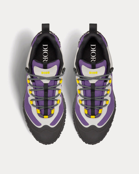 purple dior shoes