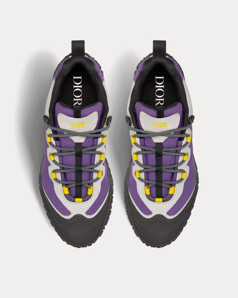 Diorizon Hiking Purple Technical Mesh with Black Rubber Low Top Sneakers