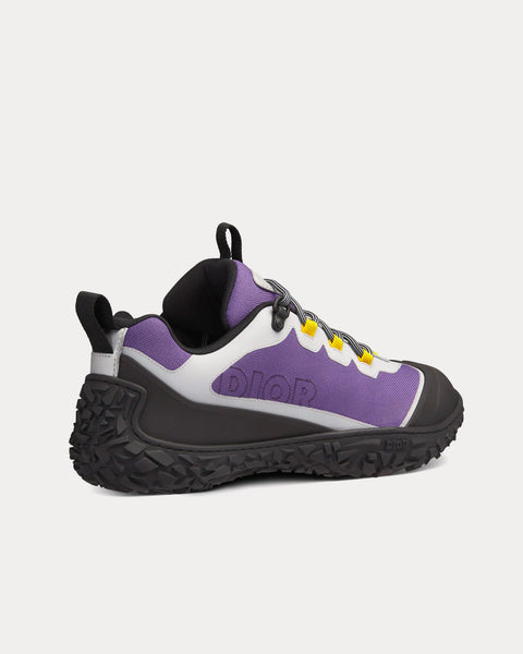 Diorizon Hiking Purple Technical Mesh with Black Rubber Low Top Sneakers