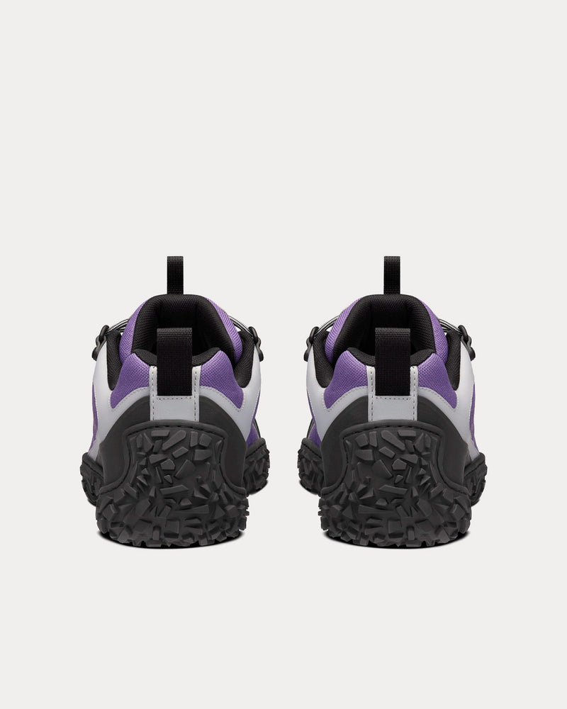 Dior Diorizon Hiking Purple Technical Mesh with Black Rubber Low Top Sneakers - 5