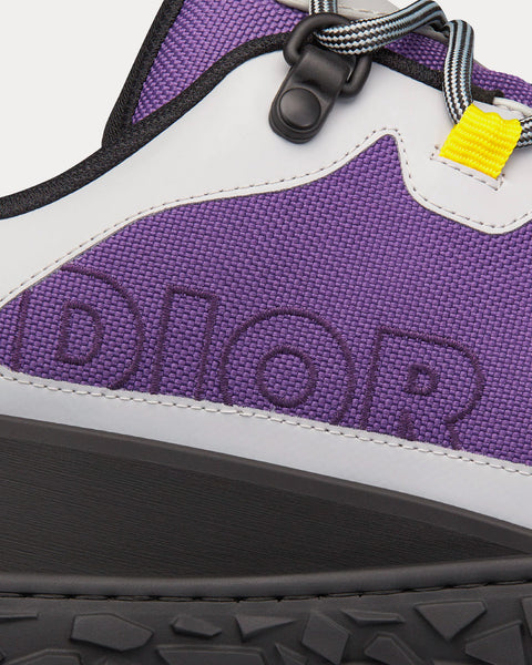 Diorizon Hiking Purple Technical Mesh with Black Rubber Low Top Sneakers