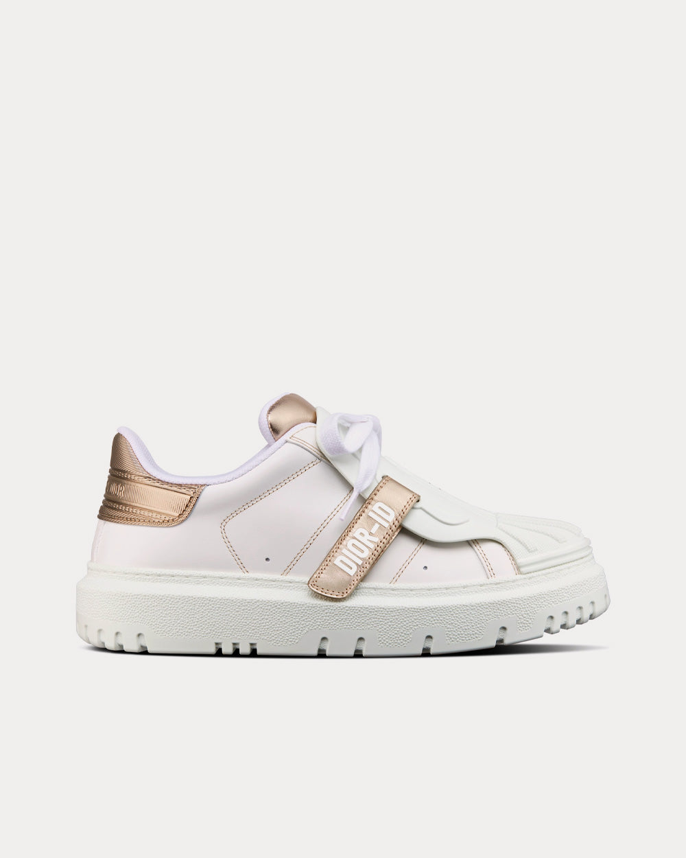 Dior white and gold sneakers Outlet