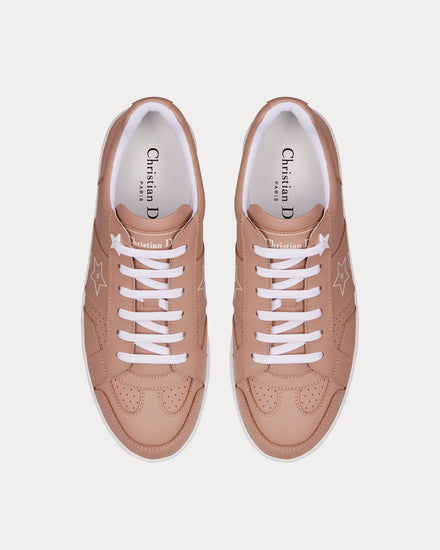 Dior Star Nude Calfskin Low Top Sneakers - 2