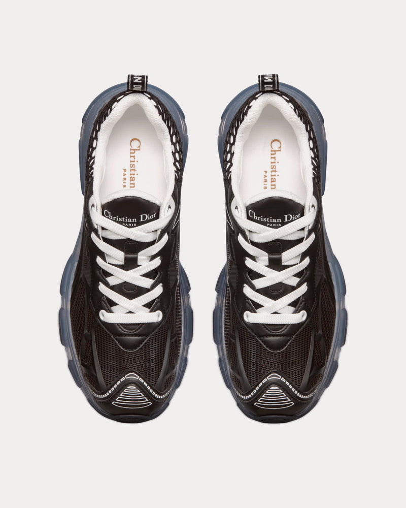Dior Vibe Black Technical Fabric, Mesh and Rubber Low Top Sneakers - 2