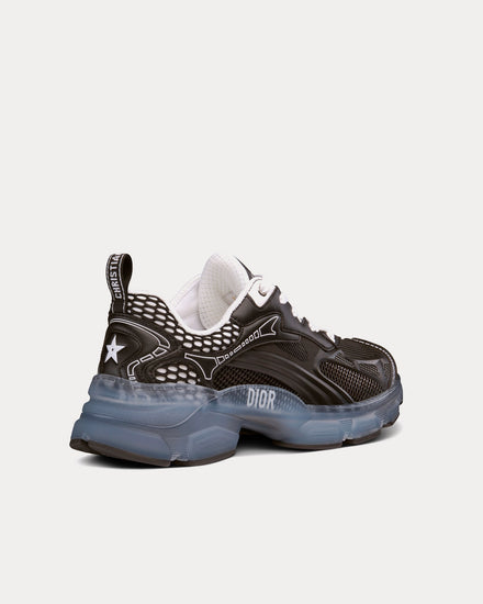 Dior Vibe Black Technical Fabric, Mesh and Rubber Low Top Sneakers - 4