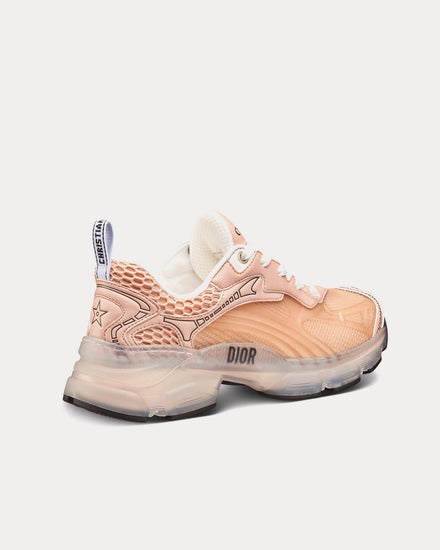 Dior Dior Vibe Nude Technical Fabric, Mesh and Rubber Low Top Sneakers - 3