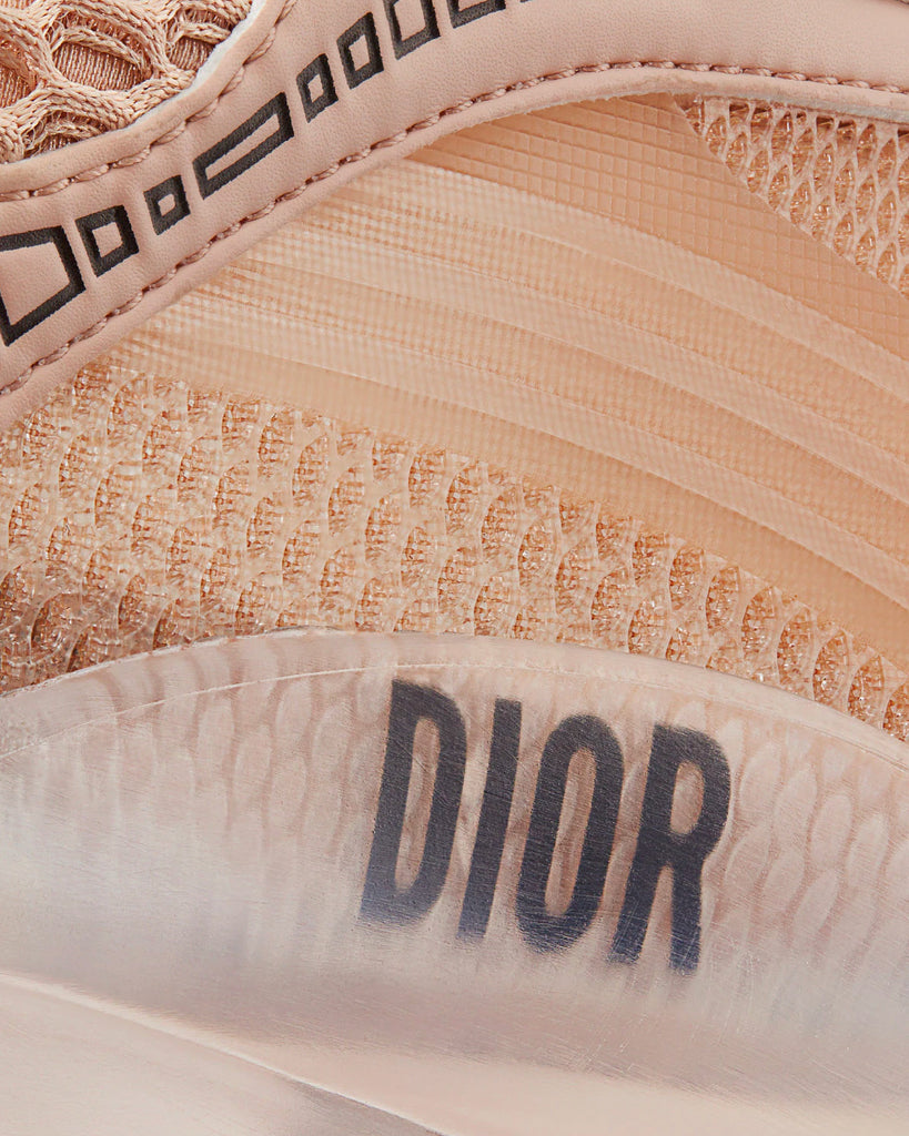 Dior Vibe White Mesh and Black Calfskin with Fluorescent Yellow Rubber Low  Top Sneakers - Sneak in Peace