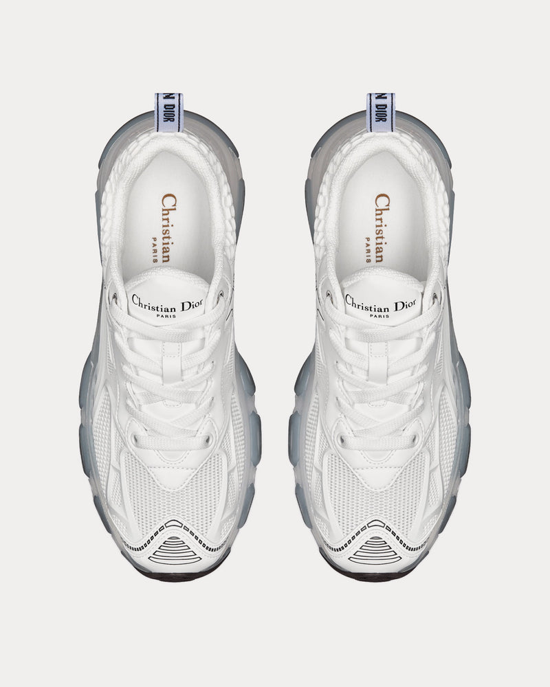Dior Vibe White Technical Fabric, Mesh and Rubber Low Top Sneakers - 2