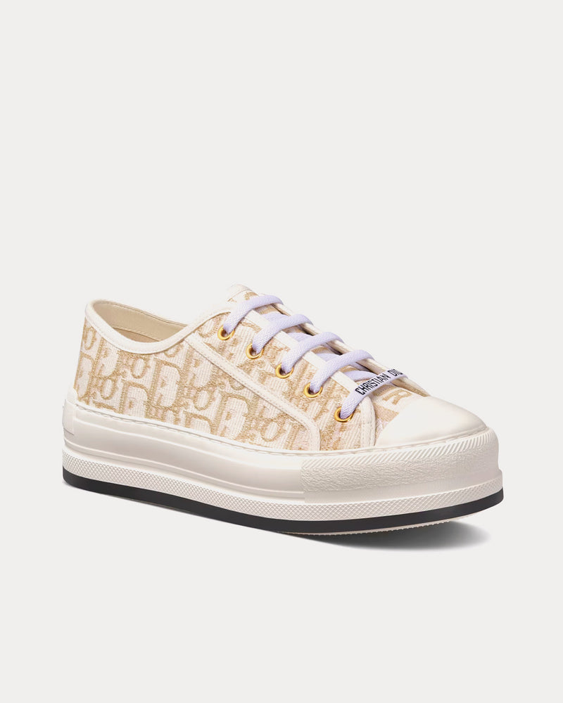 若者の大愛商品 Women's Dior Walk'n'Dior Oblique Dior Gold-Tone Platform その他
