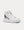 D-Player White and Black Quilted Nylon Top Sneakers