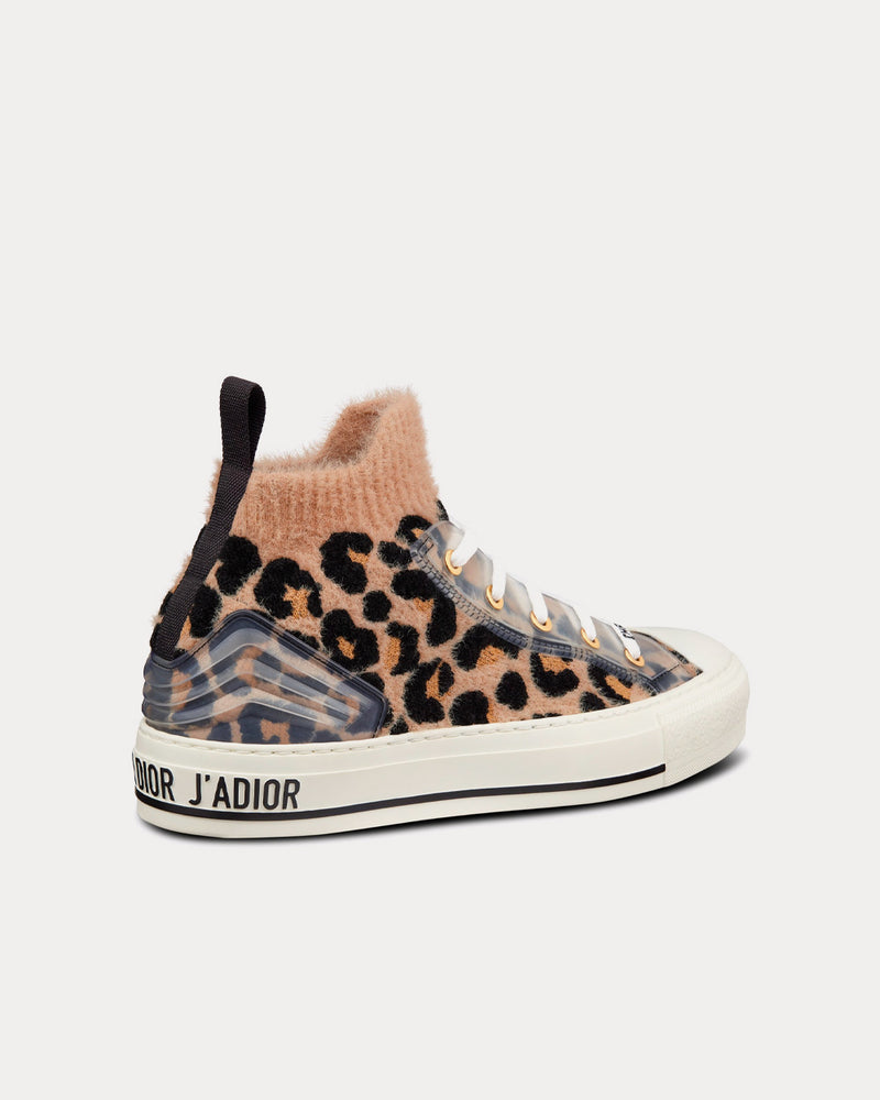 信頼への信頼 Walk'n'Dior Women's Dior Fur-Effect Beige with Printed Knit アクセサリー