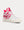 Dior - Walk'n'Dior Star Bright Pink and White Calfskin and Technical Fabric with Dior Étoile Motif High Top Sneakers