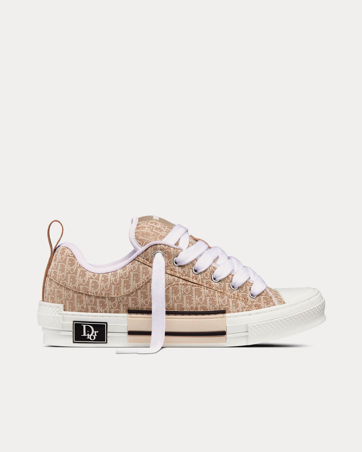 Dior x ERL - B23 Skater Beige Dior Oblique Jacquard Low Top Sneakers