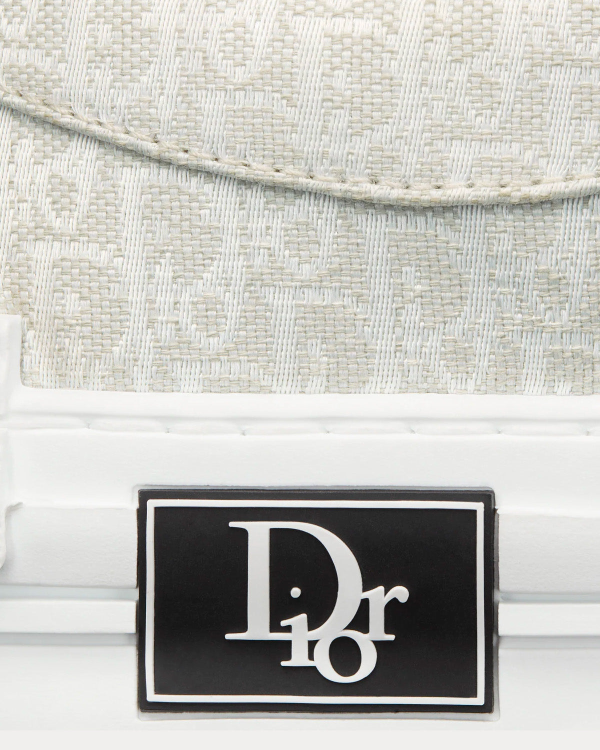 Dior x ERL - B23 Skater Cream Dior Oblique Jacquard Low Top Sneakers