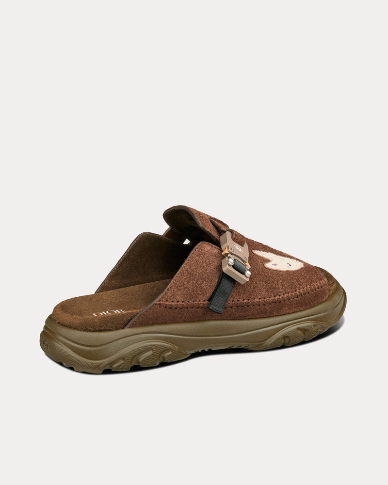 Dior x Travis Scott Men's H-Town 'Cactus Jack' Coffee Nubuck