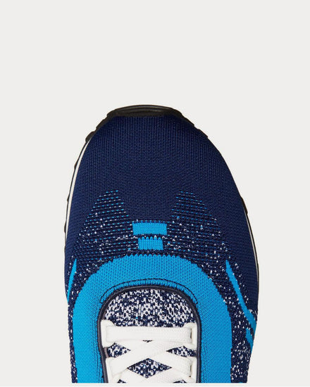 Prada Milano 70 Stretch-Knit  Blue low top sneakers - 5