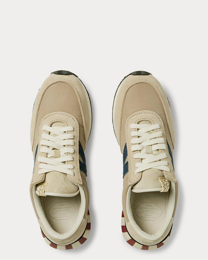 Visvim Attica Suede-Trimmed Nylon  Brown low top sneakers - 6