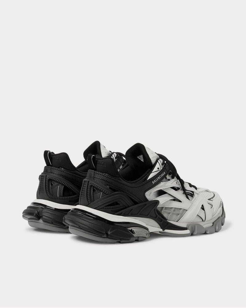 Balenciaga Track.2 Nylon, Mesh and Rubber  Black low top sneakers - 3