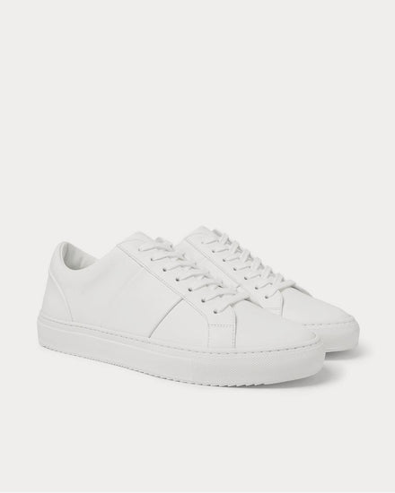 Mr P. Larry Leather  White low top sneakers - 2