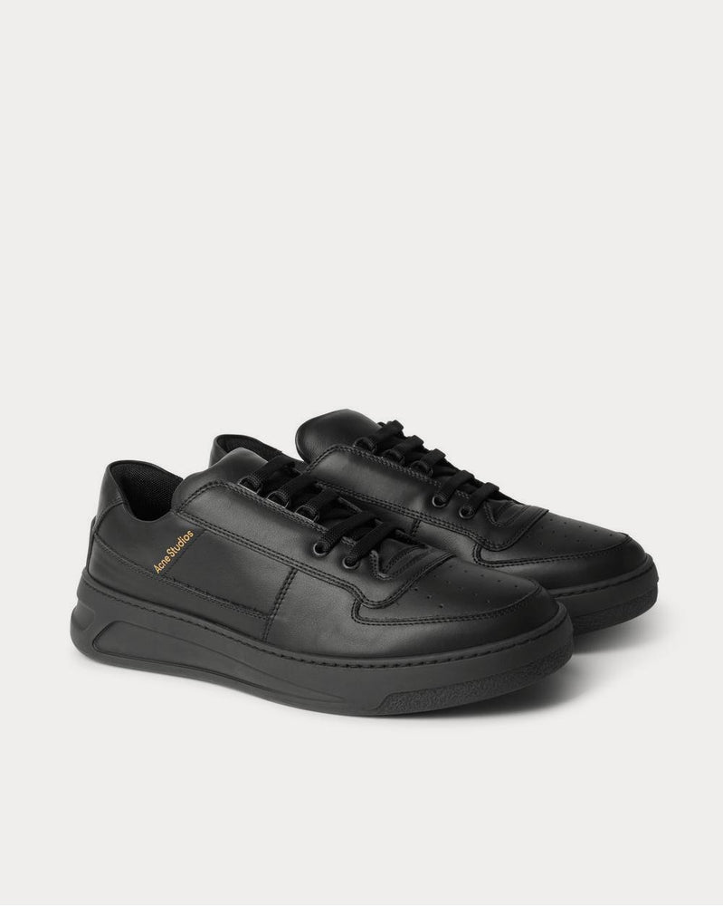 Acne Studios Leather  Black low top sneakers - 2