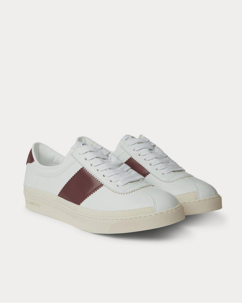 Tom Ford Bannister Leather  White low top sneakers - 2