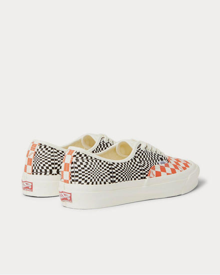 Vans OG Authentic LX Checked Canvas  White low top sneakers - 3