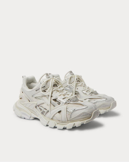 Balenciaga Track.2 Nylon, Mesh and Rubber  White low top sneakers - 2