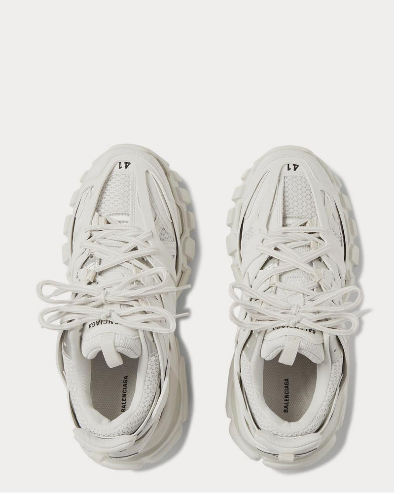 Balenciaga Track Nylon, Mesh and Rubber  White low top sneakers - 6