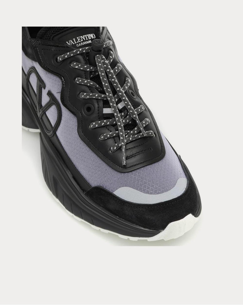 Valentino Valentino Garavani SHEGOES Deep Grey Low Top Sneakers - 4