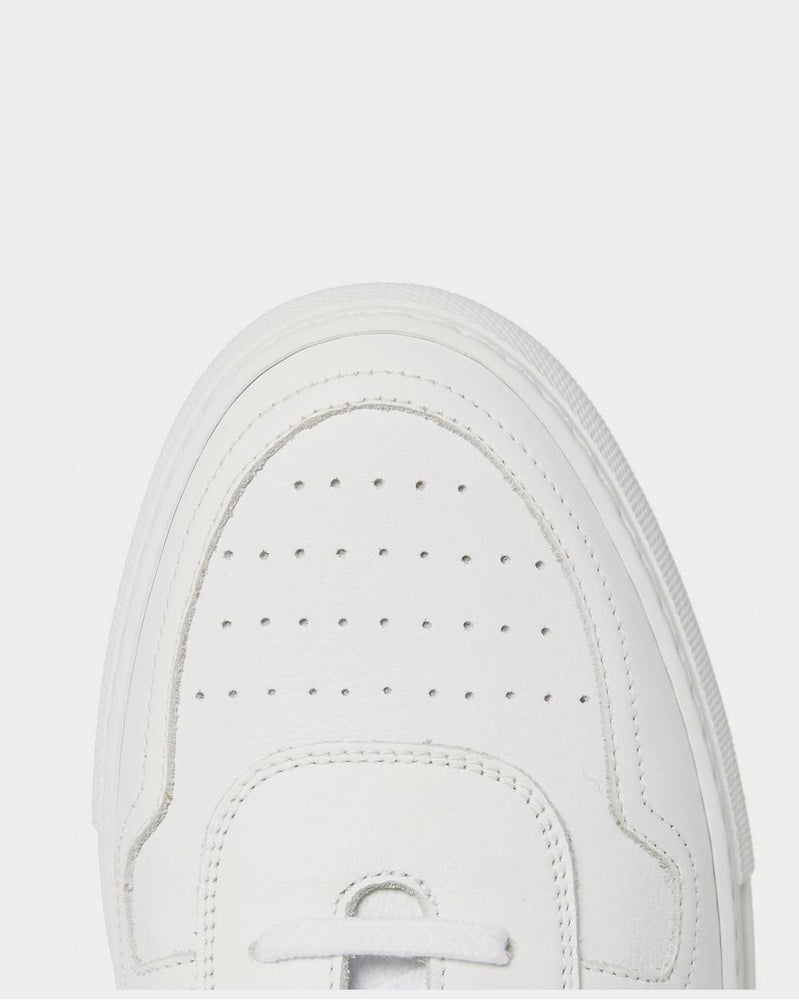 Common Projects BBall Leather  White low top sneakers - 5