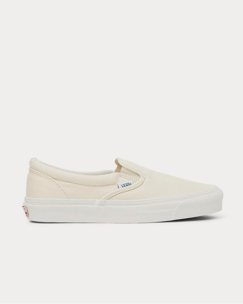 Vans OG Classic LX Canvas Slip-On  White low top sneakers - 1