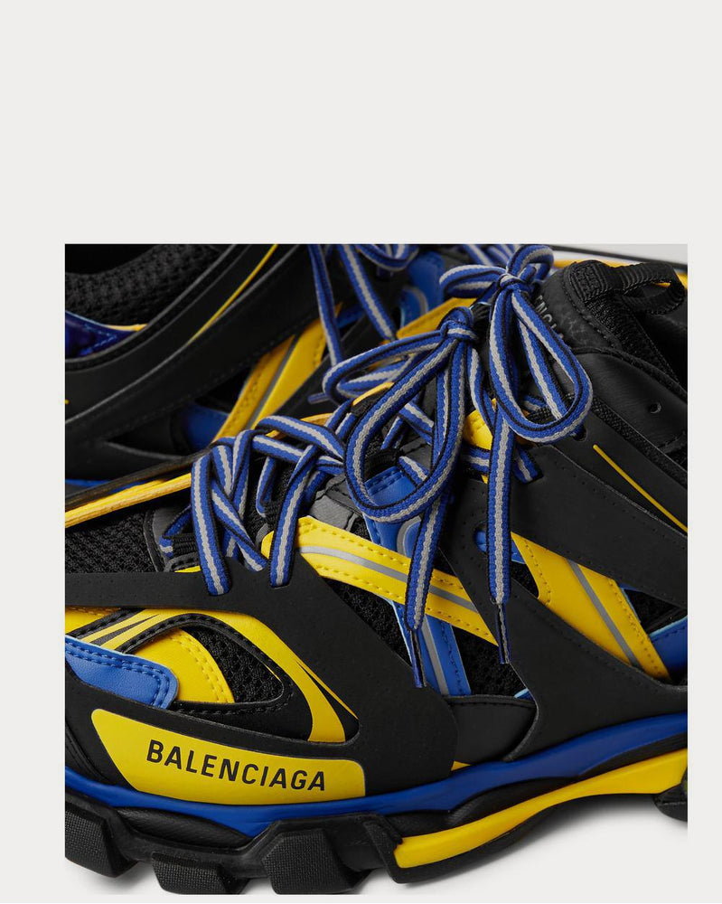 Balenciaga Track Nylon, Mesh and Rubber  Black low top sneakers - 5