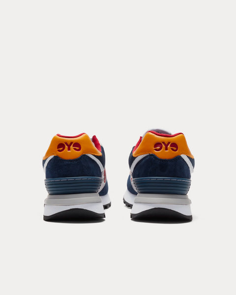 574 Legacy Grey / Navy / Yellow Low Top Sneakers