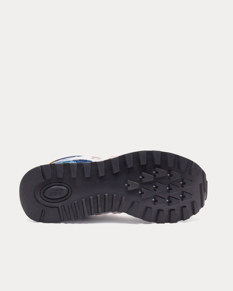 574 Legacy Grey / Navy / Yellow Low Top Sneakers