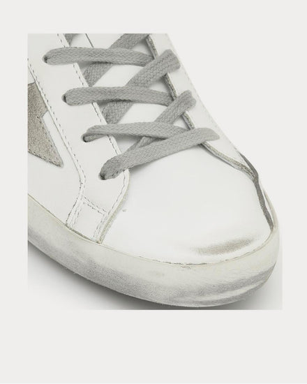 Golden Goose Superstar neon leather White Low Top Sneakers - 4