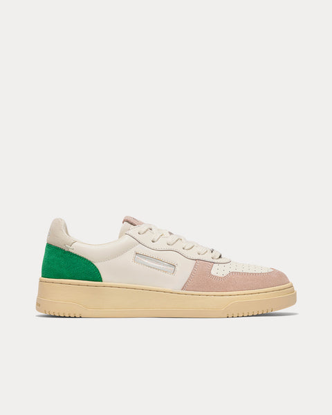 Court Pink / Green Low Top Sneakers