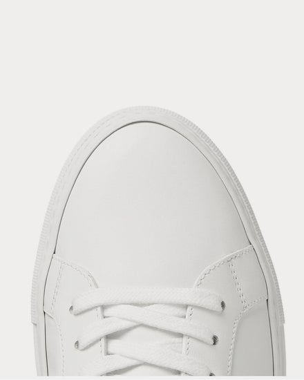 Mr P. Larry Leather  White low top sneakers - 5