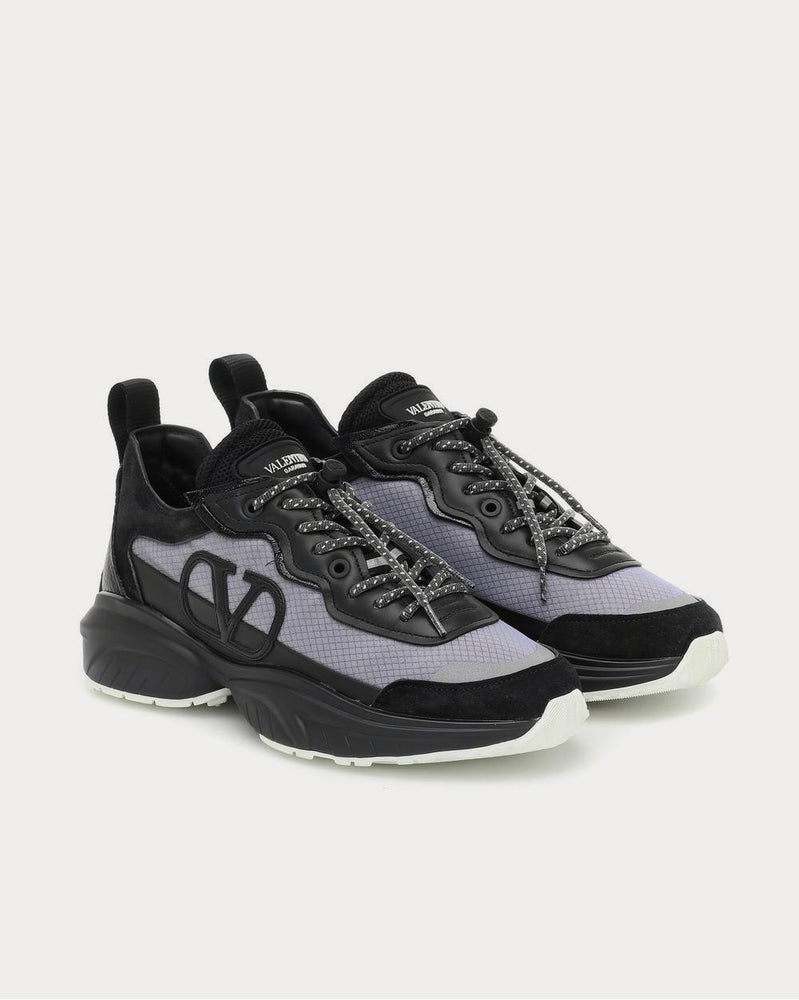Valentino Valentino Garavani SHEGOES Deep Grey Low Top Sneakers - 2