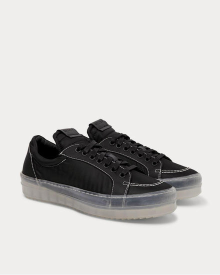 Rhude V1 Leather-Trimmed Nylon  Black low top sneakers - 2