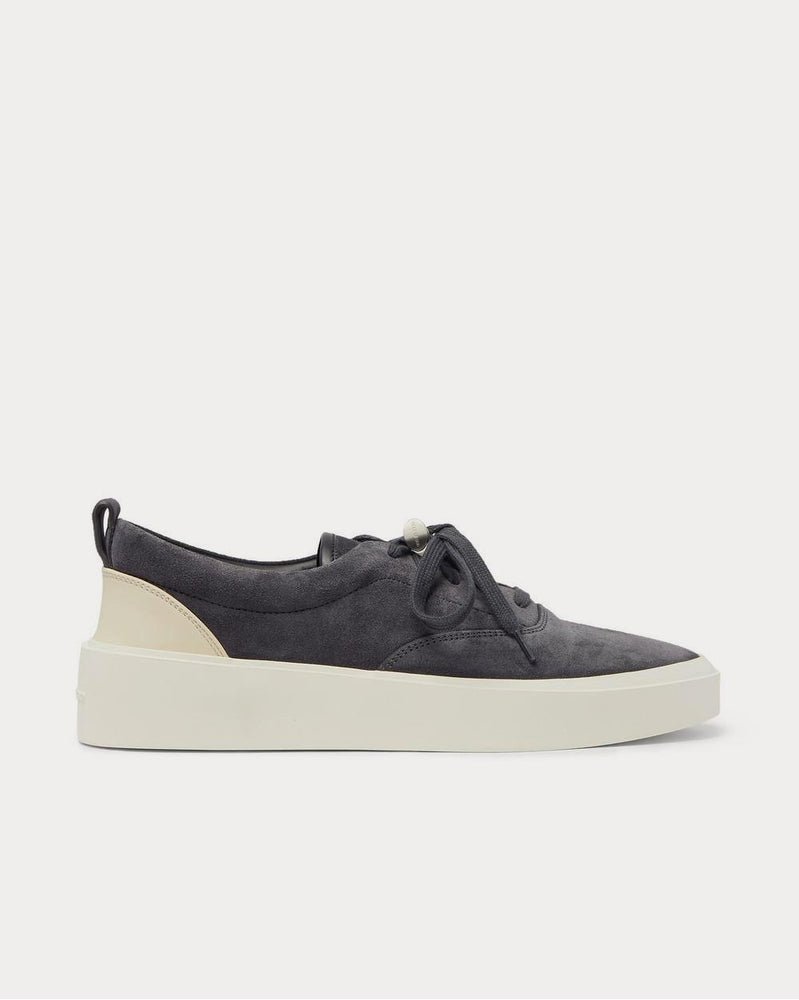 Fear of God 101 Leather-Trimmed Suede  Navy low top sneakers - 1