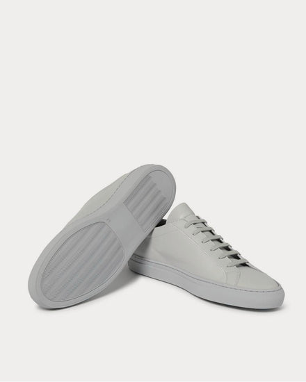 Common Projects Original Achilles Leather  Light gray low top sneakers - 3